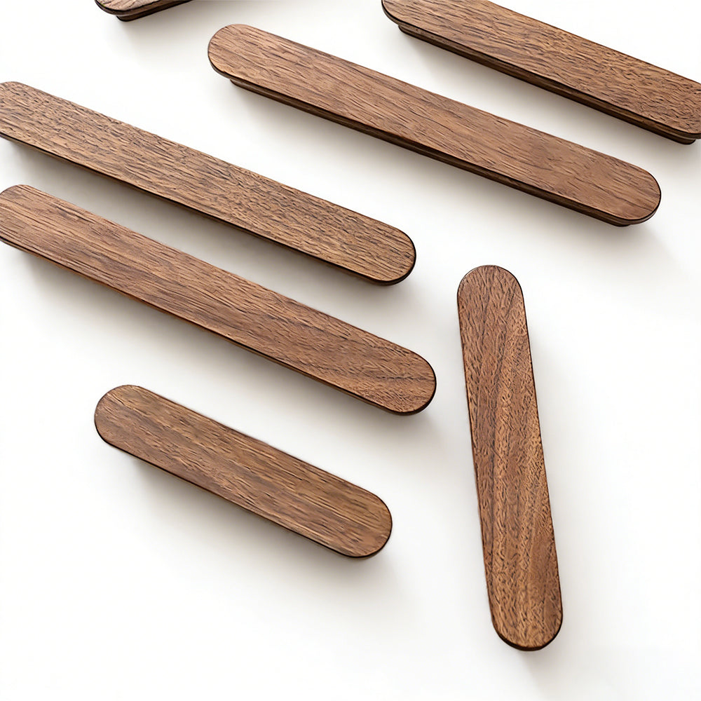 Walnut Wooden Cabinet Pulls