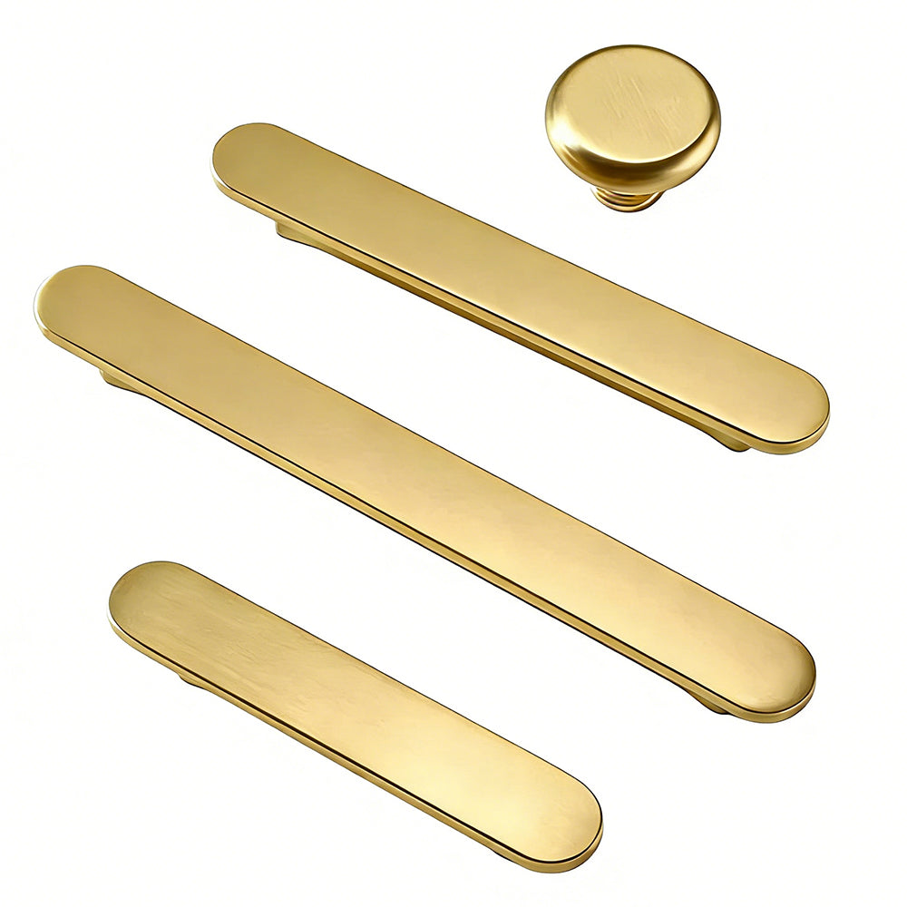 Brushed Gold Cabinet Bar Handles
