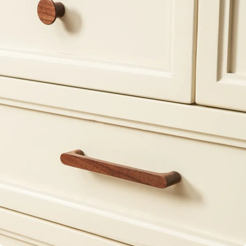 Walnut Wood Cabinet Handles