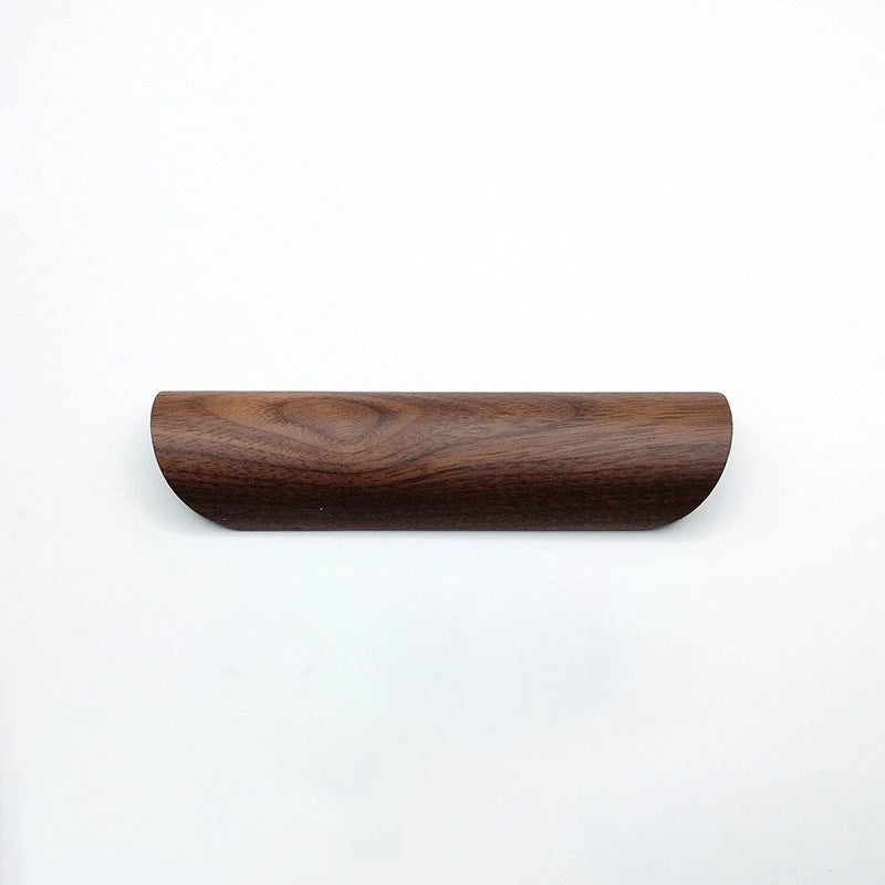 Black Walnut Wood Drawers Cabinet Handles