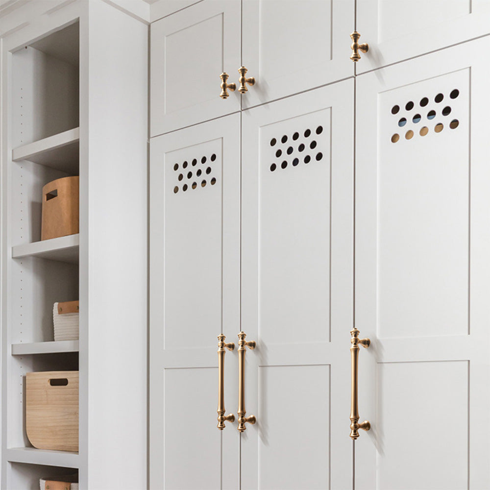 Modern Gold Aluminium Kitchen Cabinet Dresser Handles
