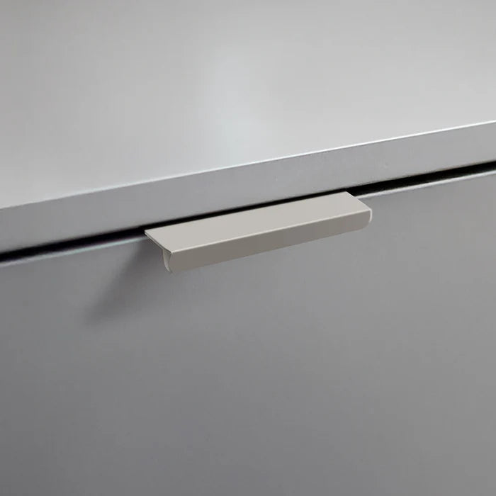Modern Grey Aluminium Cabinet Profile Edge Pulls