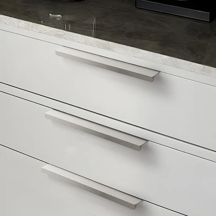 Modern Grey Aluminium Cabinet Profile Edge Pulls