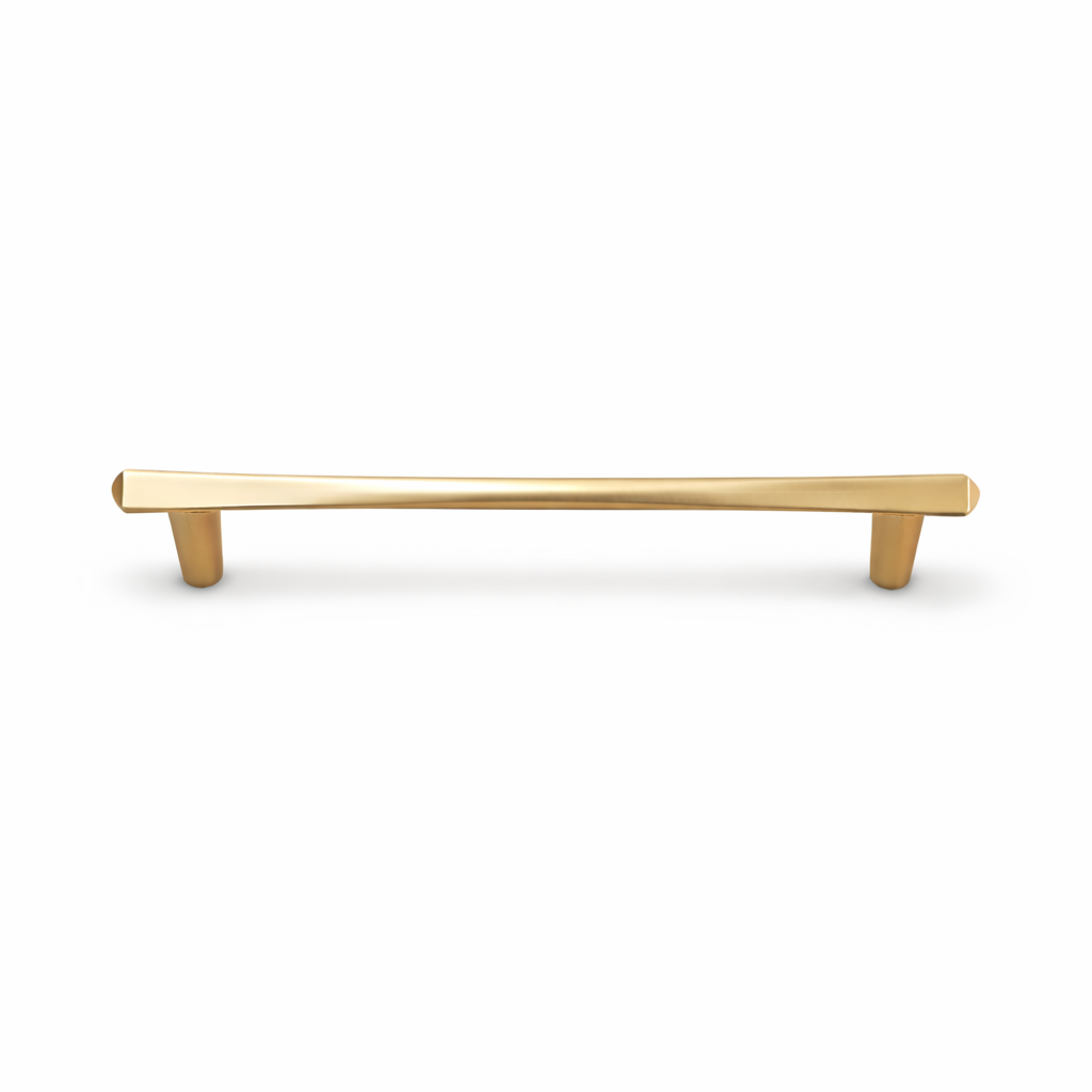 Art-déco goldene Kommodengriffe und Schrankknöpfe für die Küche