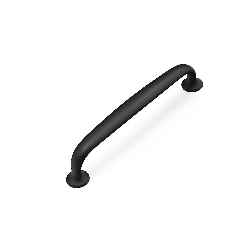 Schwarze Bogengriffe aus Zinklegierung für Schränke