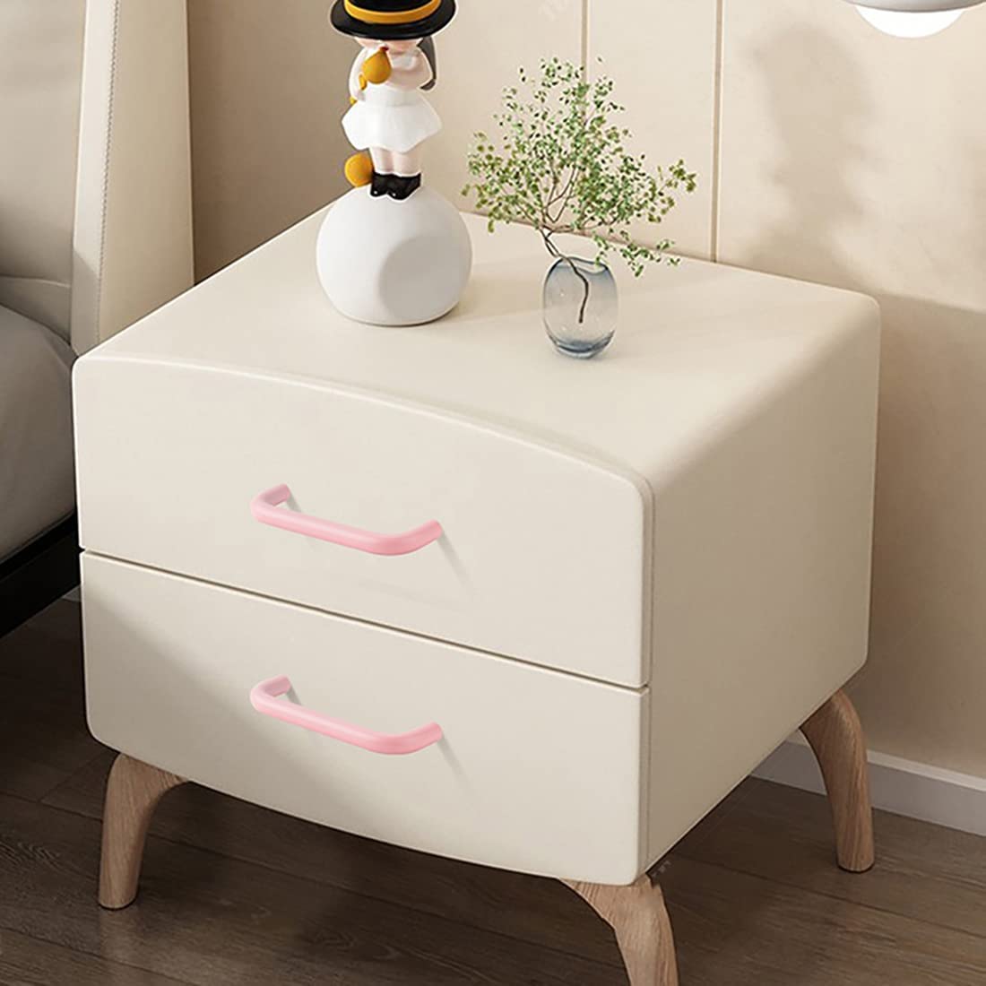 Modern Pink Kids Wardrobe Cabinet Handles