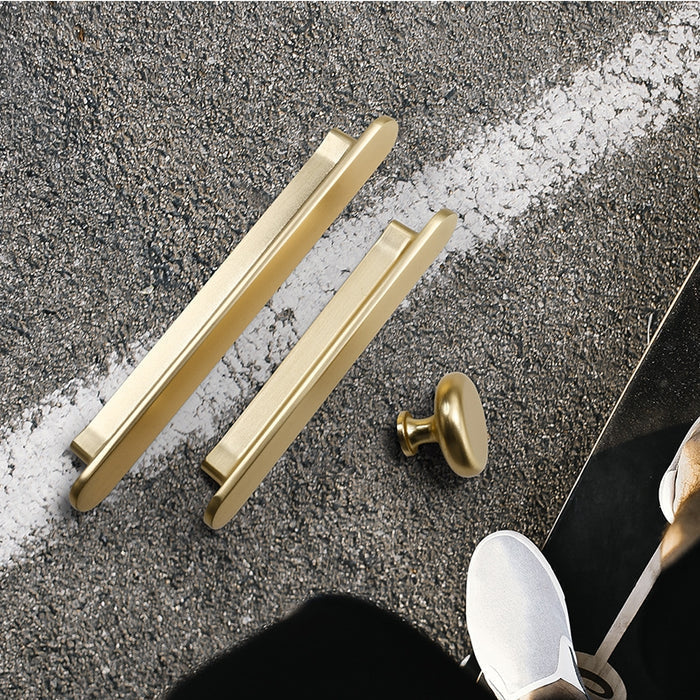 Brushed Gold Cabinet Bar Handles