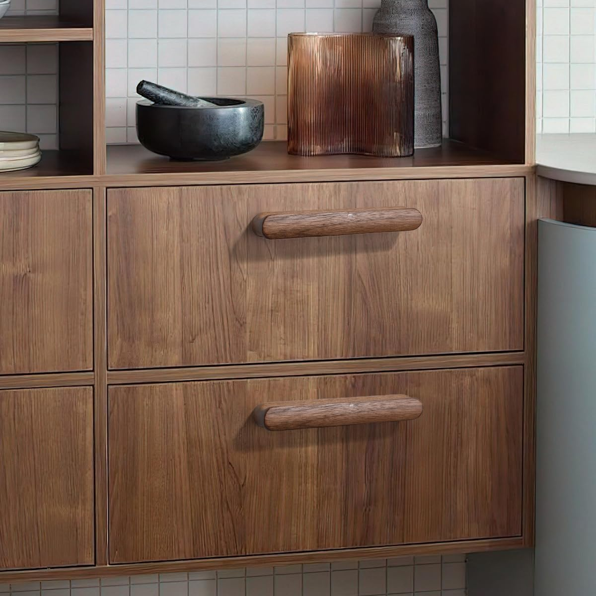 Walnut Cabinet Handles for Drawers