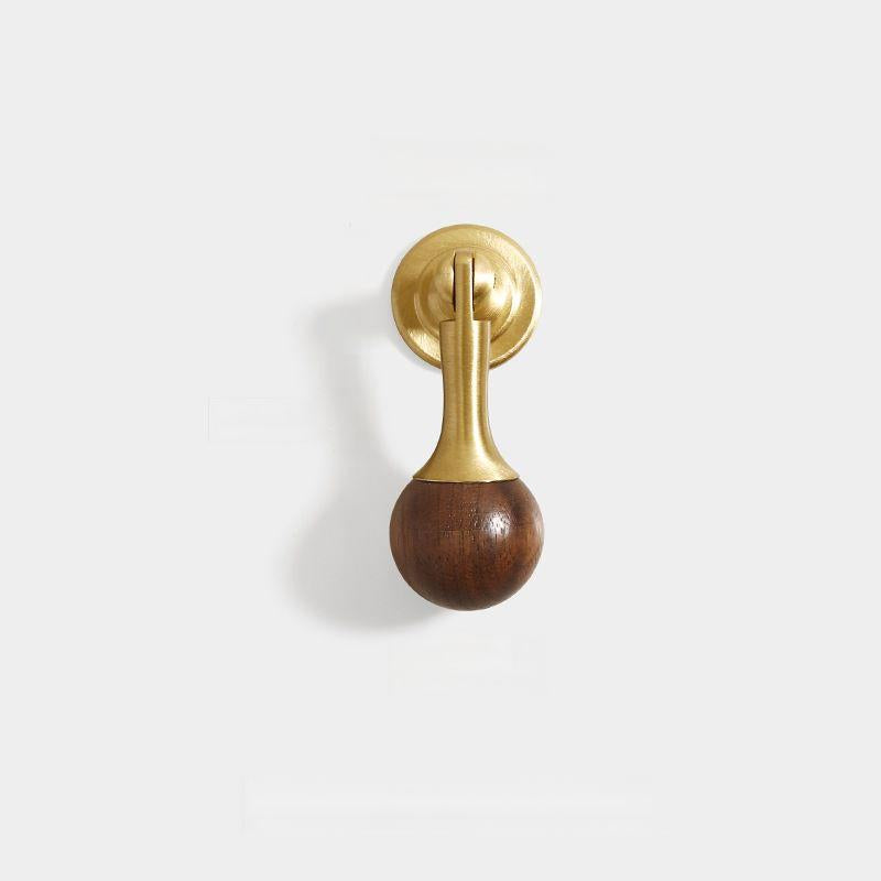 Moderne Messing Walnussgold Küchenschrankgriffe